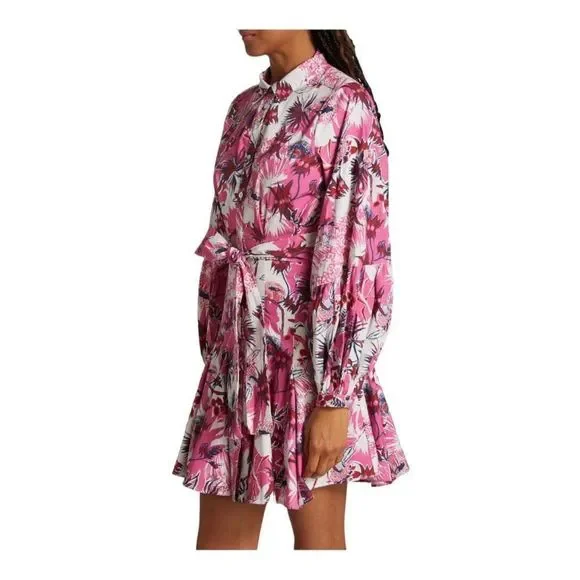 Chufy Ushi Floral Mini Dress Size Small NWT - Picture 4 of 9